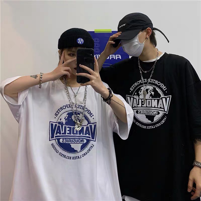 Áo thun tay lỡ form rộng, áo phông nam nữ unisex ATL203