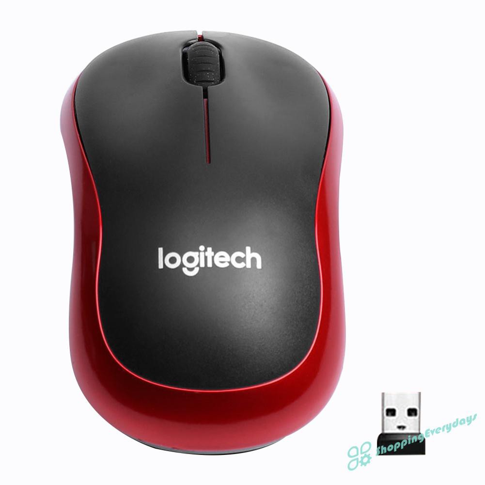 Chuột Quang Chơi Game Không Dây Logitech M185 2.4 Ghz 1000dpi 3 Nút