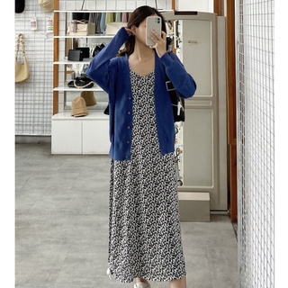 Đầm 2 dây maxi hoa mùa hè - D770