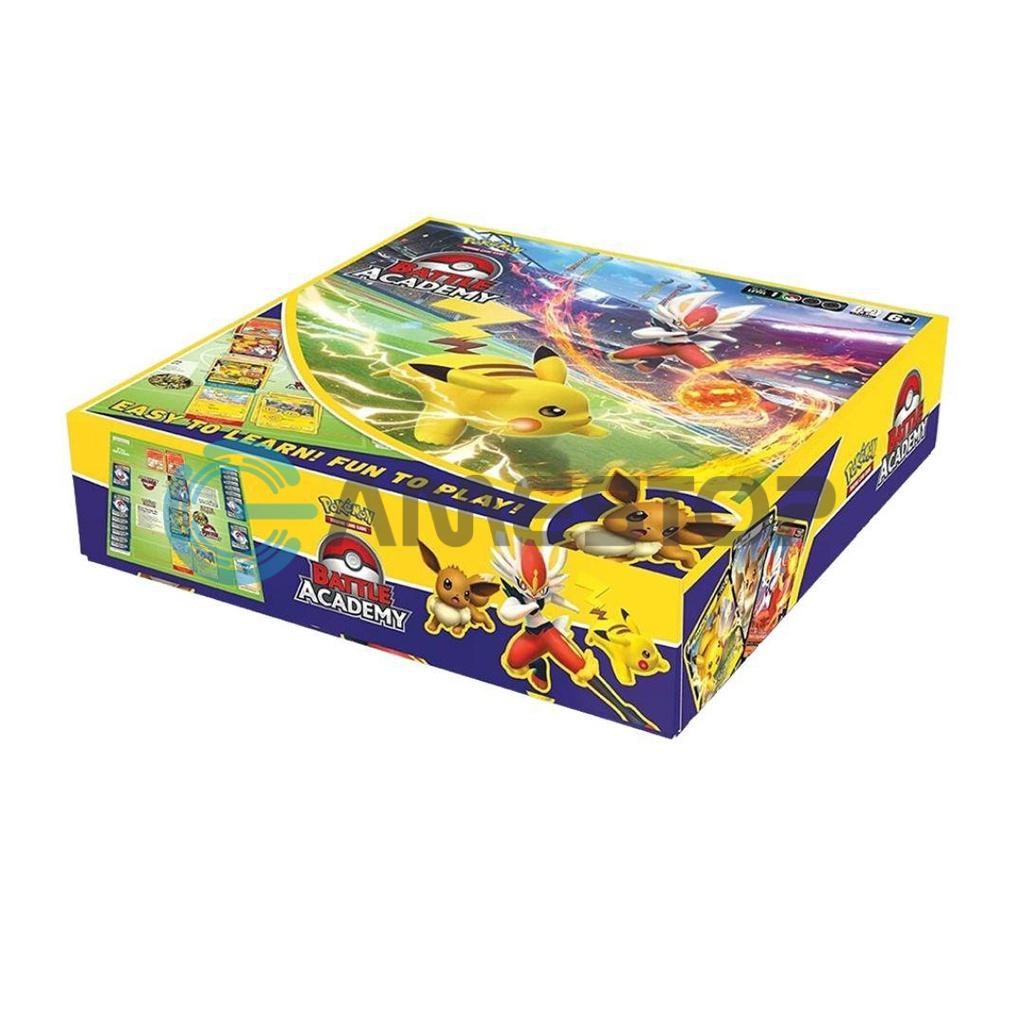 Thẻ bài Pokemon TCG Battle Academy Cinderace V Pikachu V and Eevee V Build Deck phiên bản tiếng Anh POKTCGUSTK04