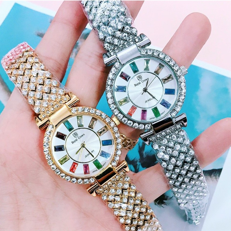 Đồng Hồ Nữ Royail Crown Dây Kim Loại Thời Trang | BigBuy360 - bigbuy360.vn