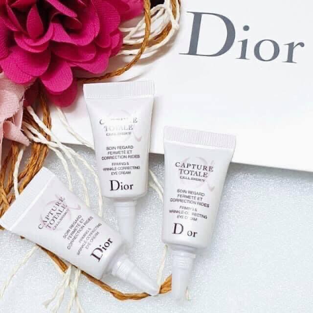 Kem mắt Dior Capture Totale  Cell Energy 𝑭𝒊𝒓𝒎𝒊𝒏𝒈 &amp; 𝑾𝒓𝒊𝒏𝒌𝒍𝒆-𝑪𝒐𝒓𝒓𝒆𝒄𝒕𝒊𝒏𝒈 𝑬𝒚𝒆 𝑪𝒓𝒆𝒂𝒎  mini