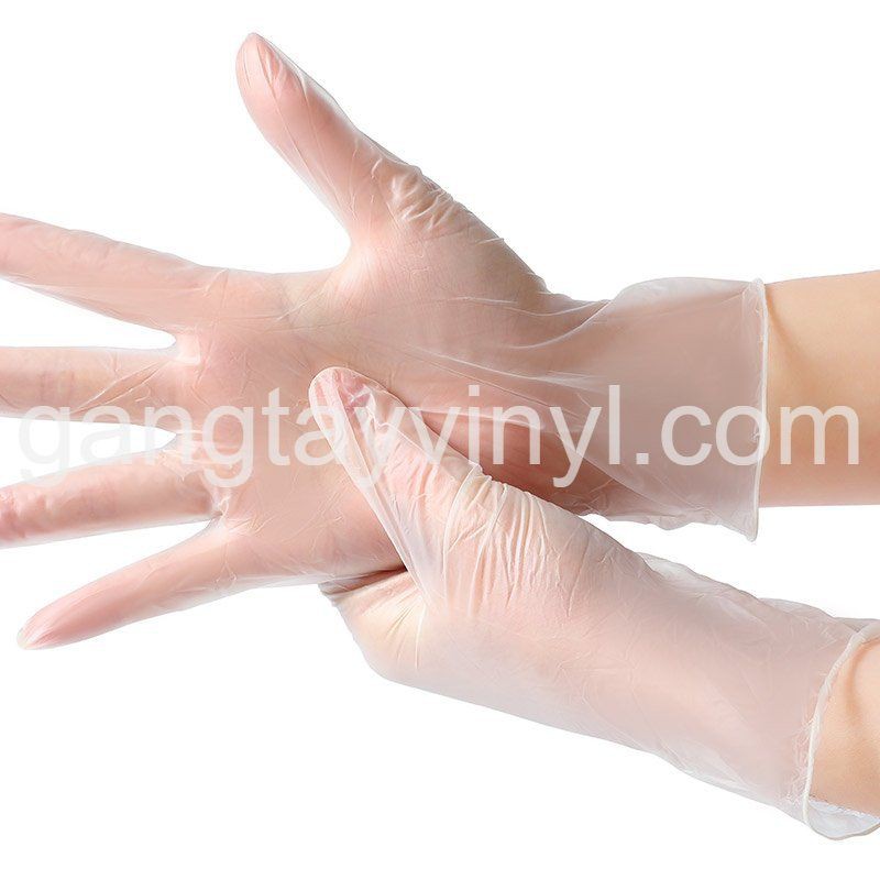 Găng tay Vinyl PVC glove size M 100c/hộp