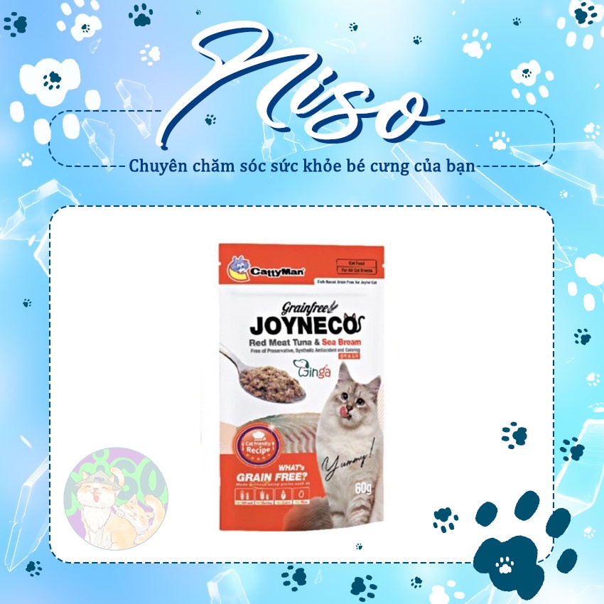 PATE cho mèo không tinh bột JOYNECO GRAIN FREE