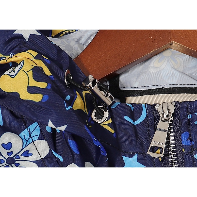 Áo Khoác Khóa Kéo Tay Dài In Họa Tiết G Thời Trang Thể Thao Unisex Size M-XXL