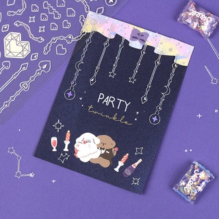 Tấm sticker Hologram, Silver decor toploader, trang trí