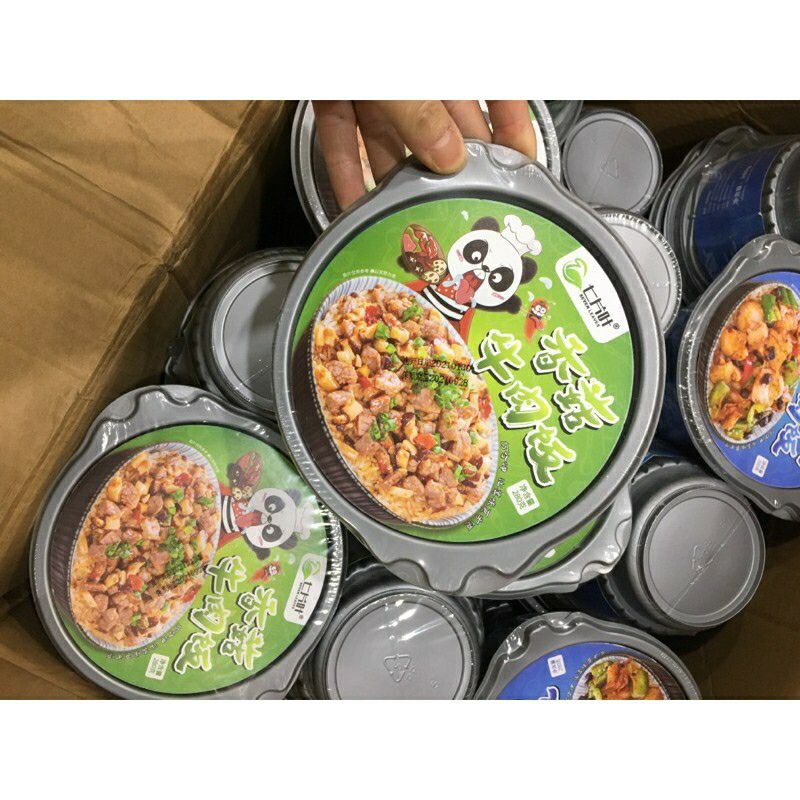 Cơm tự sôi gấu trúc