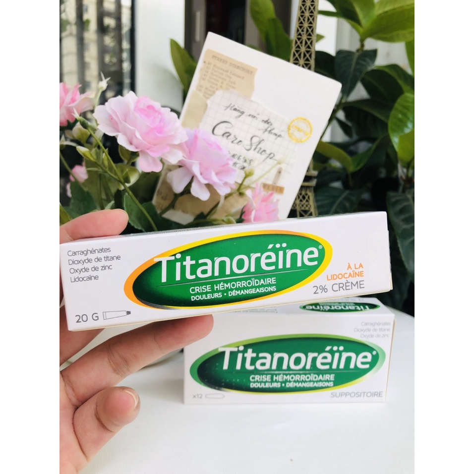 Titanoreine Pháp (Viên và kem 20g, 40g)