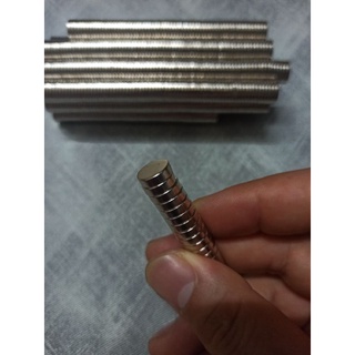 Set 10 Viên Nam Châm Tròn Phi 10mm Siêu Mạnh