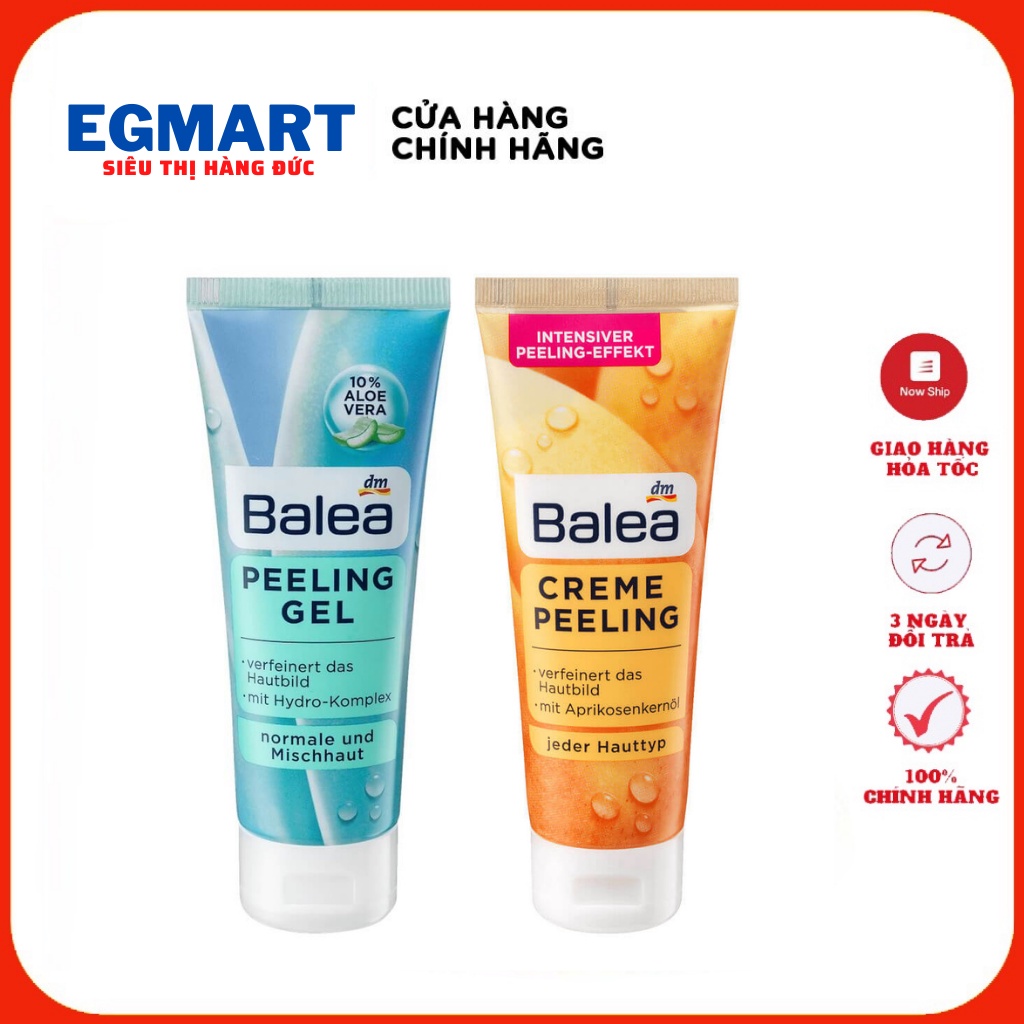 Tẩy da chết mặt Balea – Hàng Đức
