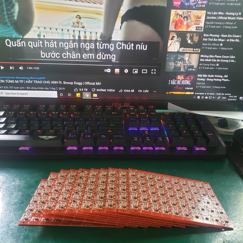 Module cảm biến chạm TTP223