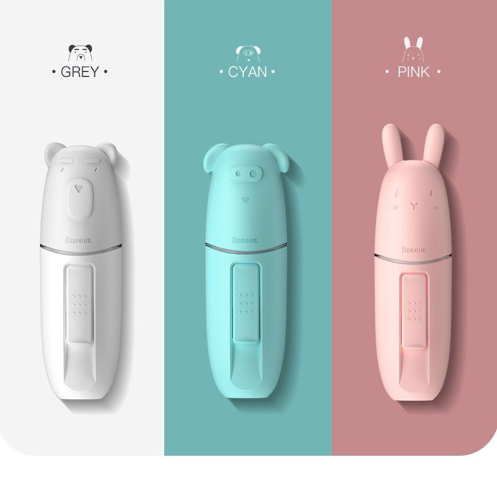 Máy phun sương cầm tay Baseus Portable Moisturizing Mini Sprayer (USB Charging, Nano Humidifier, Beauty Skin Care