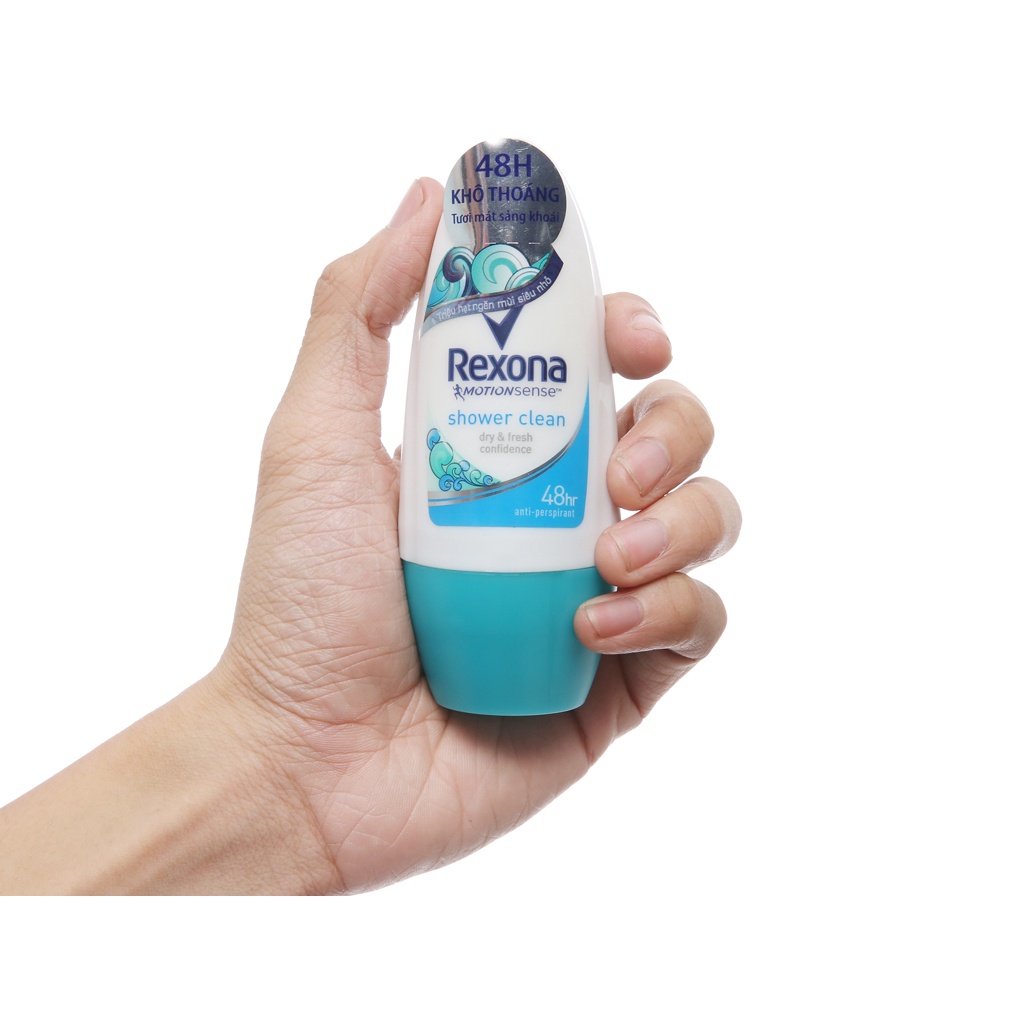 Lăn khử mùi Rexona Passion 40ml - Shower Clean