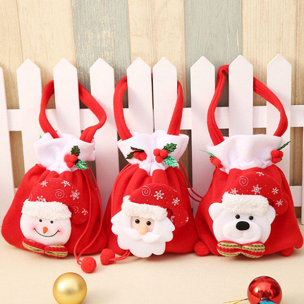 CONOPERY Túi Đựng Quà Giáng Sinh Hình Ông Già Noel