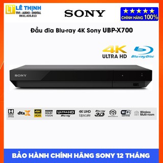 Đầu phát đĩa Blu-ray Sony 4K UBP-X700 | Hãng phân phối | Bảo hành chính hãng Sony 12 tháng toàn quốc
