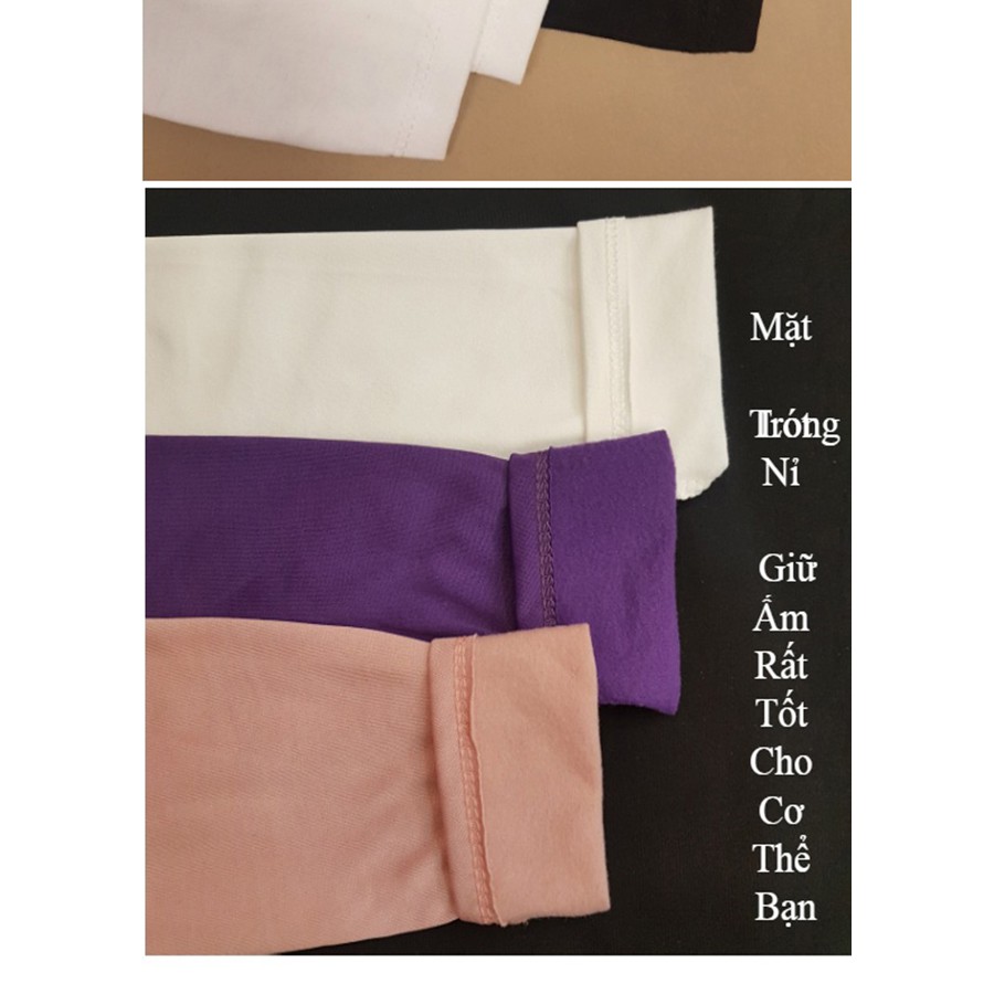 Áo Giữ Nhiệt Nam Cổ Ba Phân Siêu Ấm