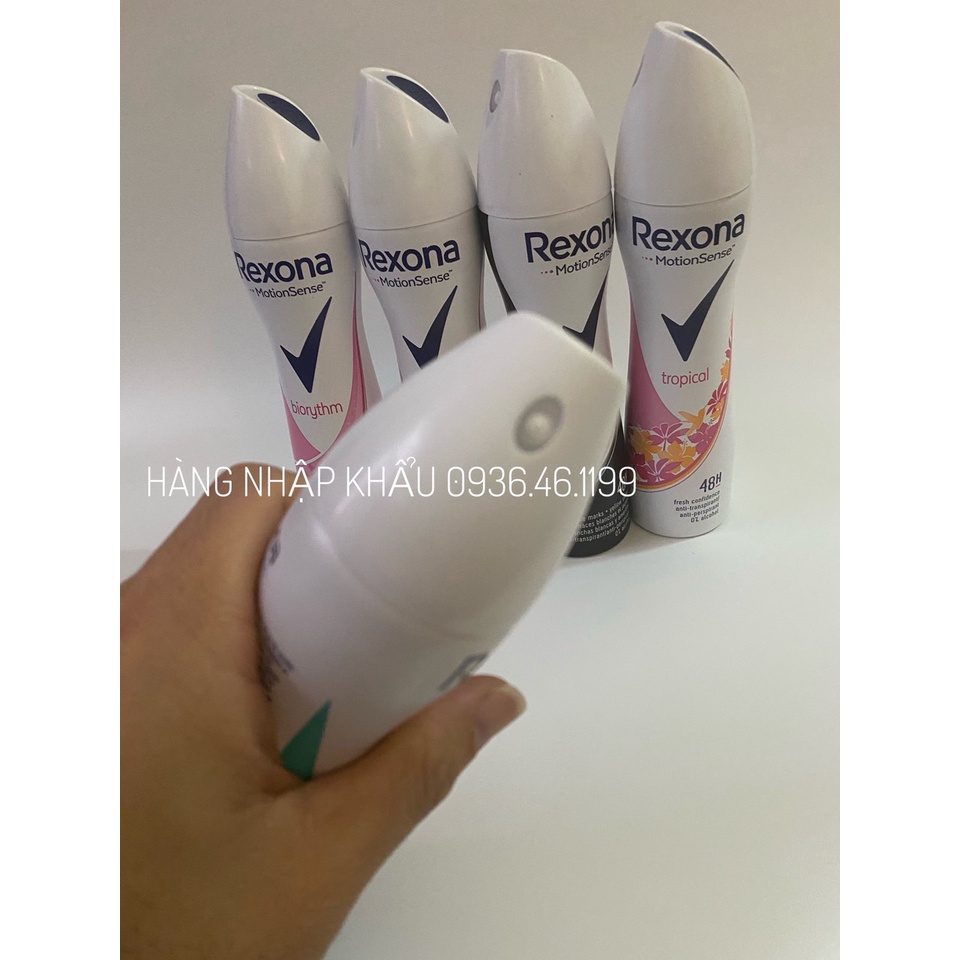 xịt khử mùi toàn thân Rexona nữ  48h