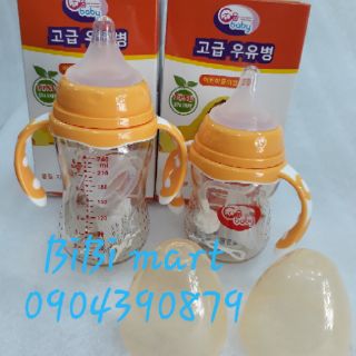 Bình sữa PPSU GB baby 180ml / 240ml cổ rộng - Hàn Quốc ( tặng thêm 1 núm)