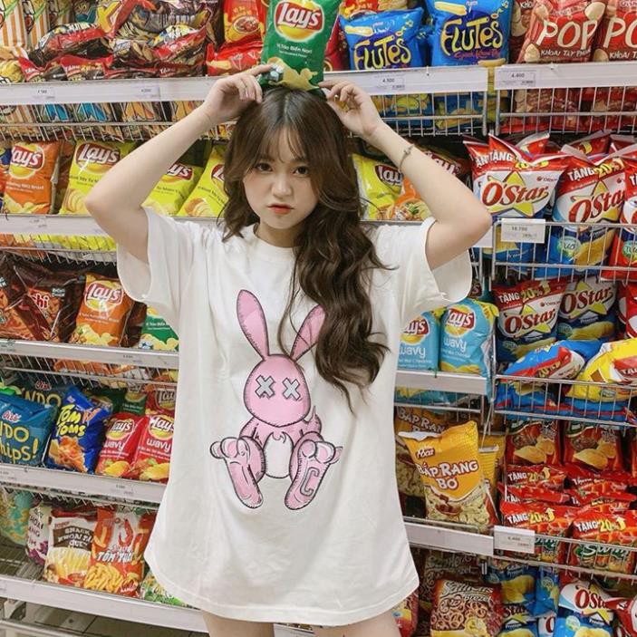 Áo thun tay lỡ UNISEX Nam Nữ - Bad Habbit