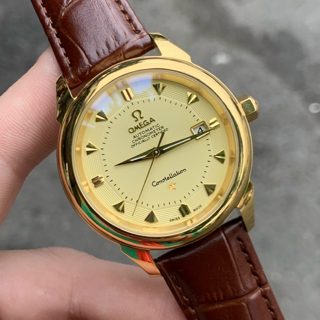 Đồng hồ Cơ nam - chạy Automatic máy thụy sỹ Auth size 39mm -bảo hành 2 năm lỗi 1 đổi 1