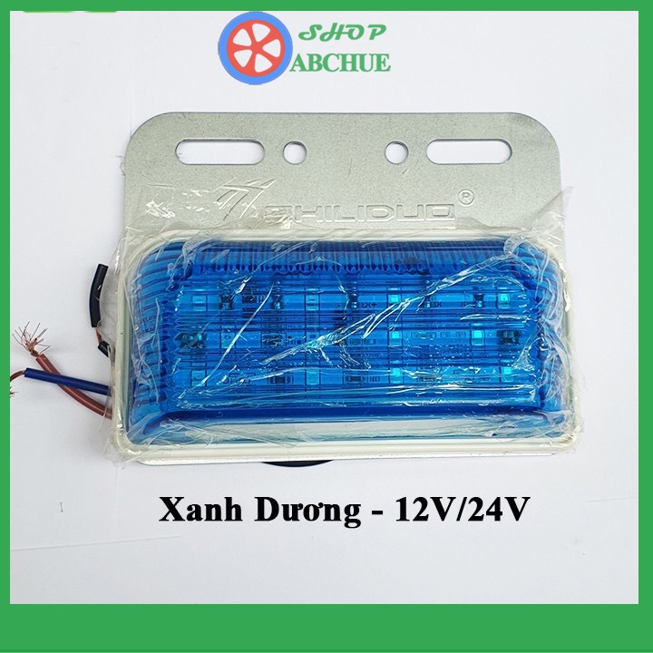 Đèn led sườn xe tải nhiều màu 12V 24V
