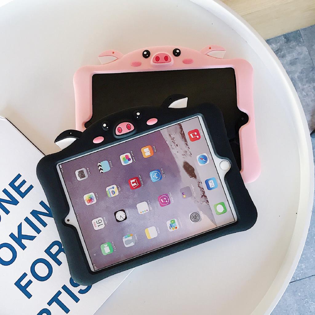 Ốp Máy Tính Bảng Hình Chú Heo Xinh Xắn Dành Cho Ipad Air 2 / 3 / 4 Ipad Mini 2 3 4m 4