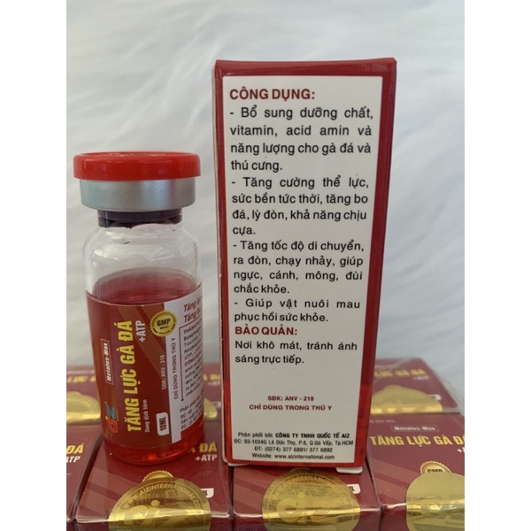 10ml TĂNG LỰC GÀ ĐÁ - tăng bo, tải cựa, lì đòn