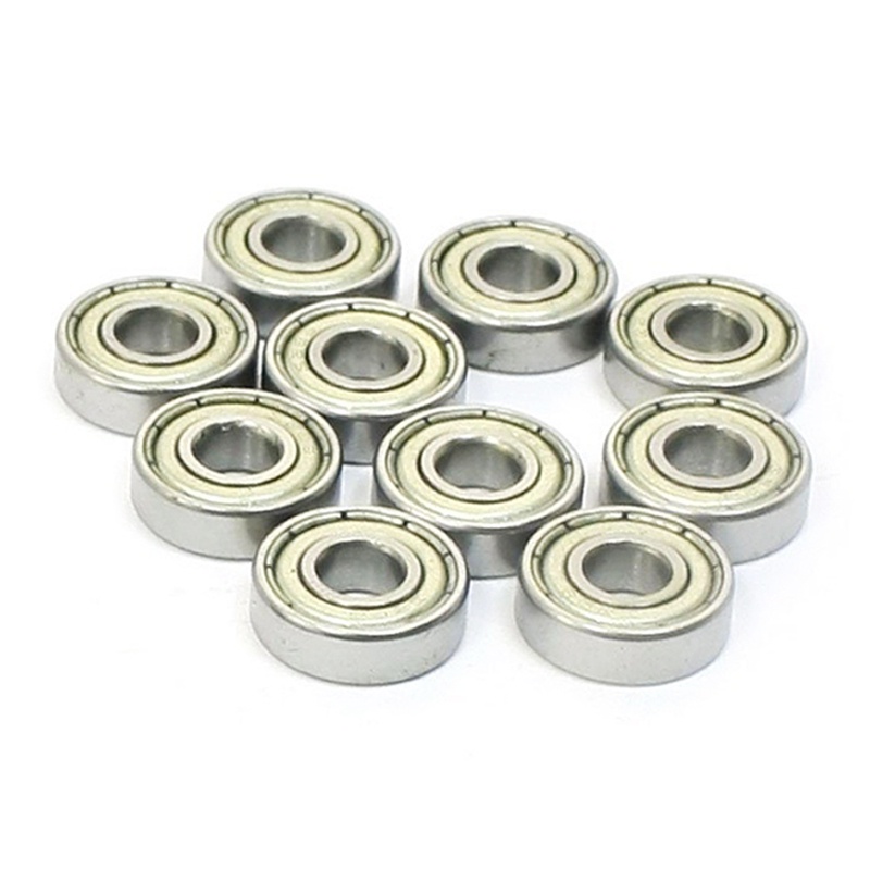 Set 20 ổ bi rãnh sâu bằng kim loại 695ZZ 5mm x 13mm x 4mm &amp; 10 626-ZZ 6X19X6mm thay thế tiện dụng