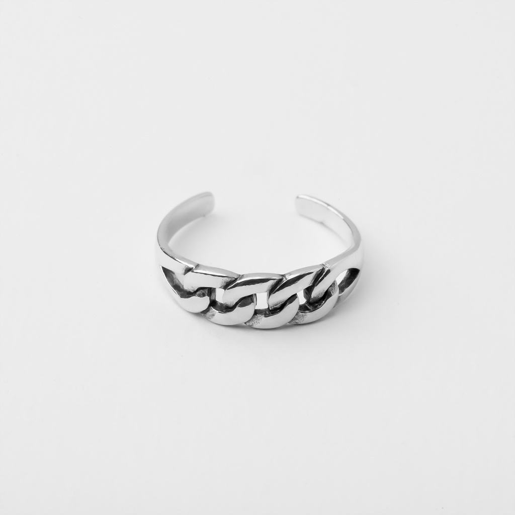 Nhẫn Ngón Út-Ngón Chân Bạc 925-KaT Jewelry-Đan Lưới Cá Tính