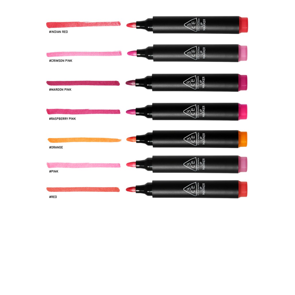 SON BÚT DẠ [3CE] LIP MARKER #INDIAN RED