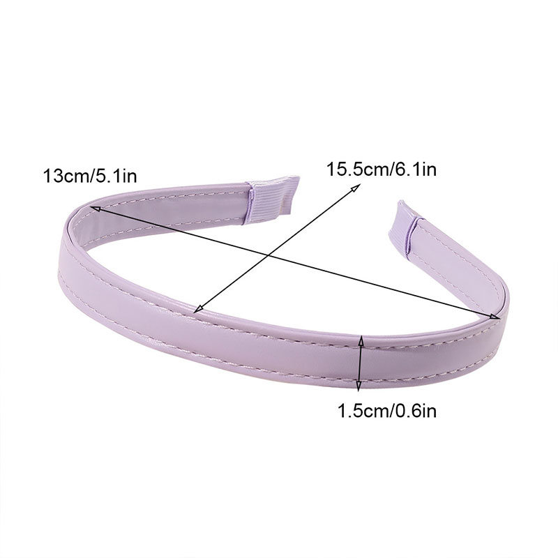 Băng Đô Cài Tóc Bằng Da Pu Thiết Kế Tinh Tế