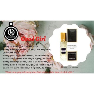 Good Girl HPARFUM Tinh dầu nước hoa PHÁP