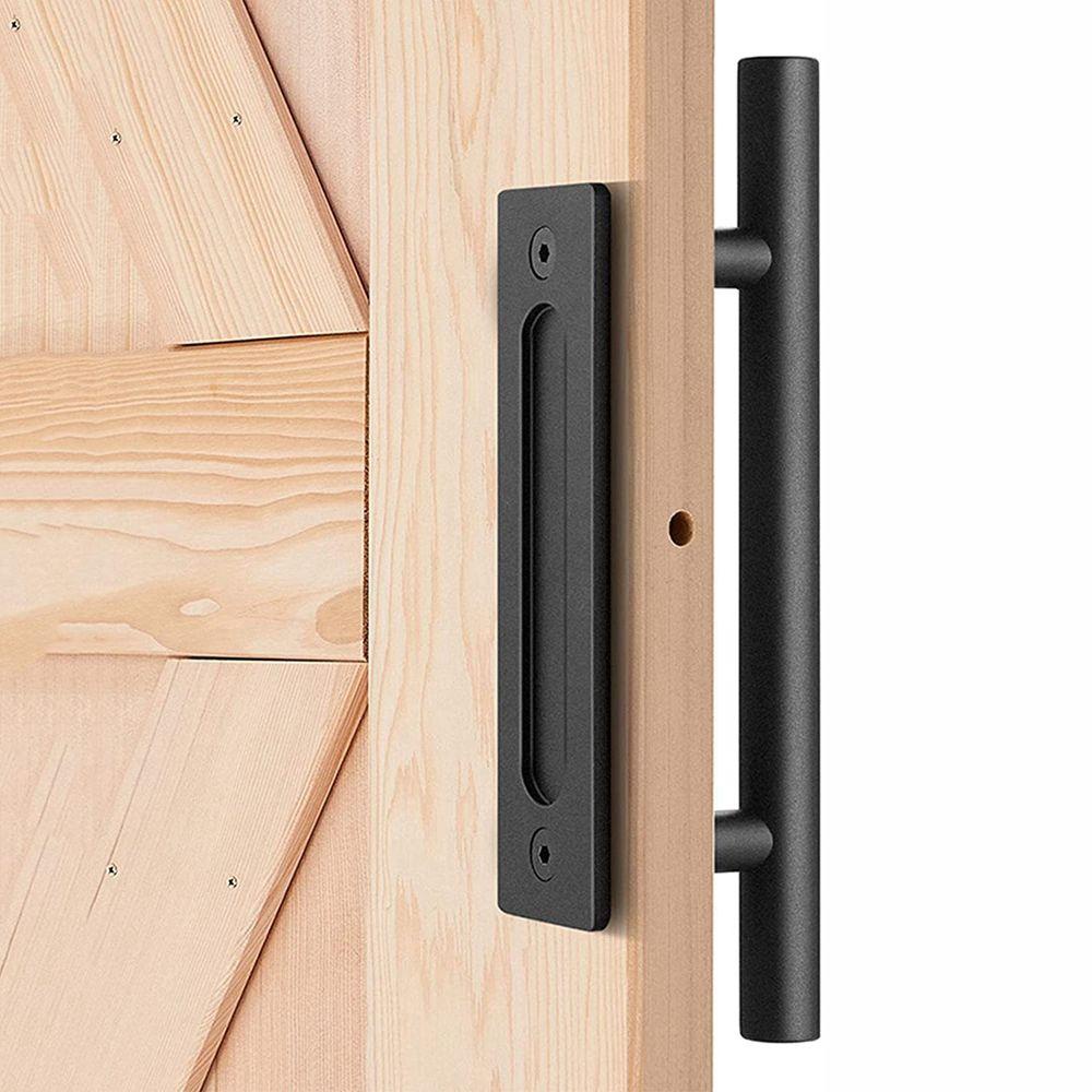 Tay Nắm Cửa Trượt Hình Ống Tròn Bằng Sắt Nghệ Thuật Bền Đa Năng Thanh Lịch