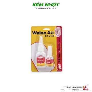 Keo waloc, keo bê tông đính đá