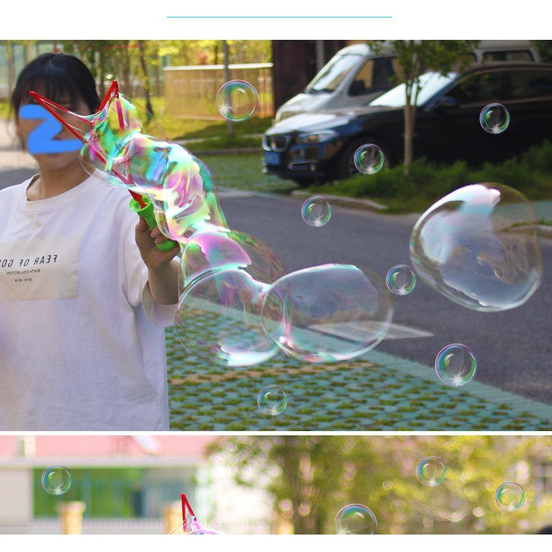 Que tạo bong bóng xà phòng khổng lồ 46cm Ống thổi bong bóng