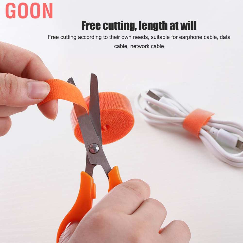 Goon Set 5 Dây Quấn Cáp Có Móc Tiện Lợi 1.5m