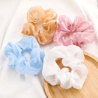 Scrunchie Dây Buộc tóc- chun cột tóc vải (ảnh thật) - nhiều mẫu