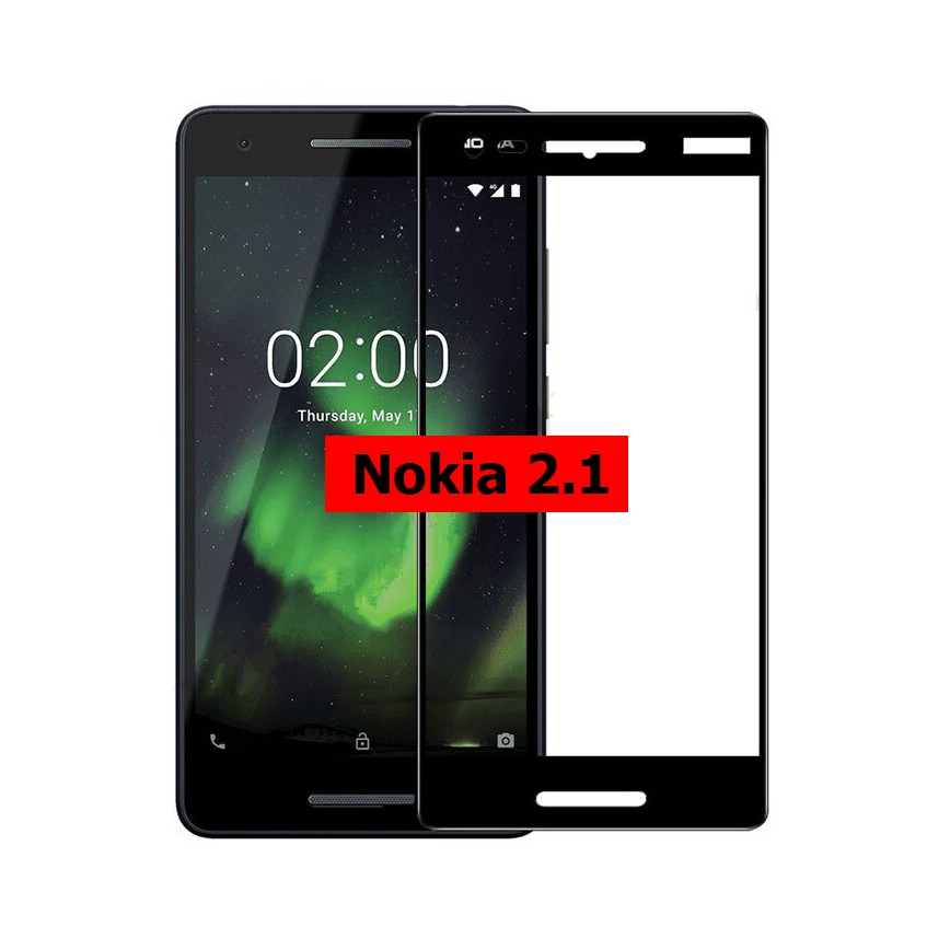 Kính cường lực full màn hình Nokia 2.1