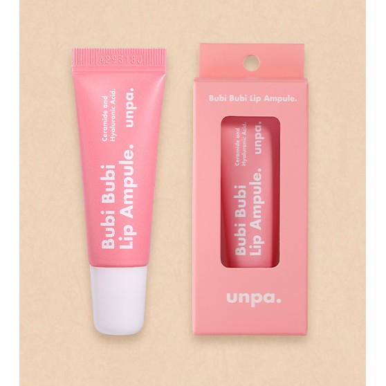 Dưỡng Môi Unpa Cosmetics Bubi Bubi Lip Ampule 10g (có BILL hãng)