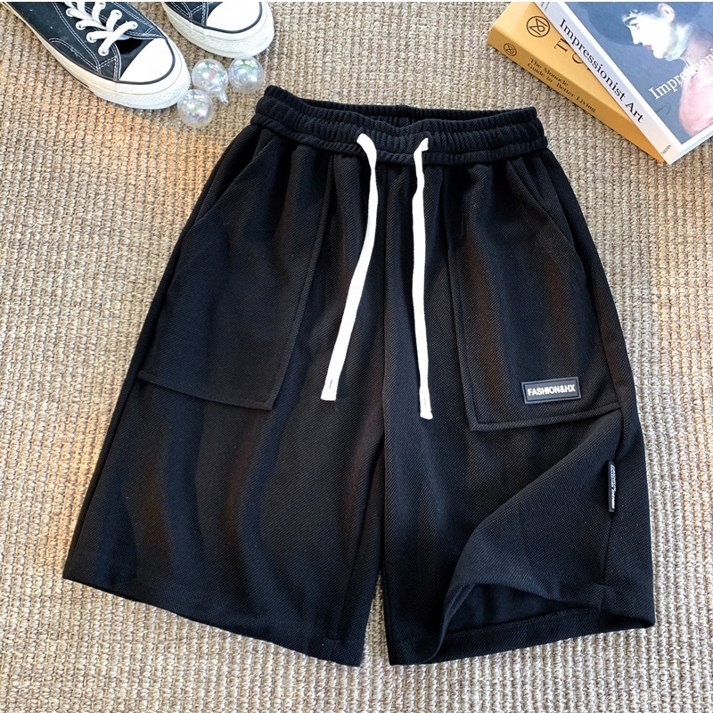 Quần Short Nam Nữ Phom Thụng Túi Hộp Cạp Dây Rút Thời Trang MixxMen SHORT NAM 044