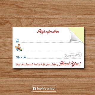 Decal Phiếu Giao Hàng - 20k/100 tem (MVD05)