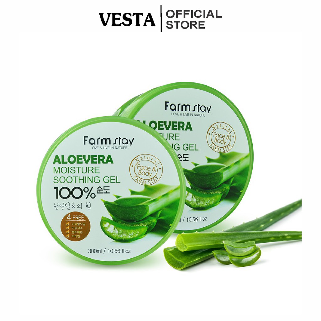 Gel Nha Đam 🍀𝑭𝒓𝒆𝒆𝒔𝒉𝒊𝒑🍀 Mặt Nạ Mask Dưỡng Da Alovere 100% Hàn Quốc 300ml