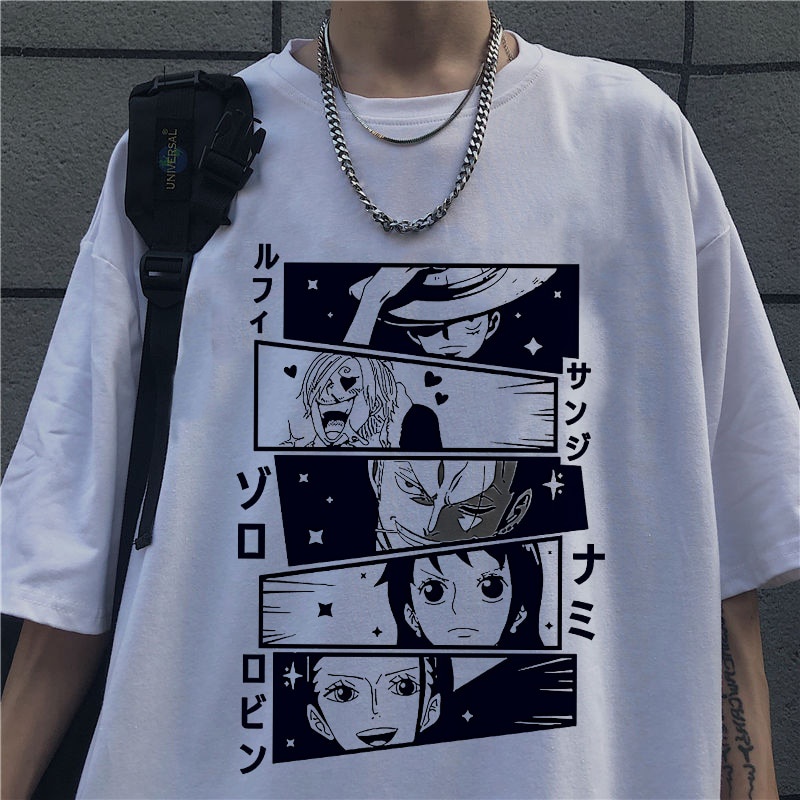 Áo In Hình Anime One Piece Luffy