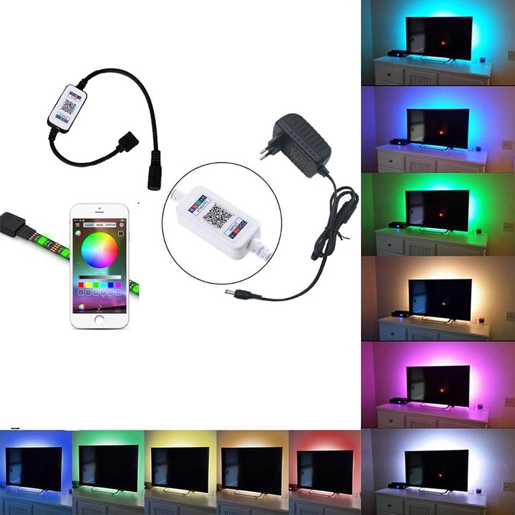 Dây LED RGB Cao Cấp Trang Trí PC - Bàn Gaming - Cầu Thang - Vườn Cây