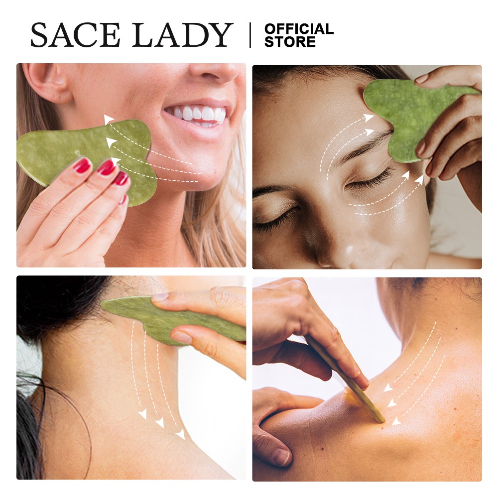 Miếng Đá Guasha Mát Xa Mặt SACE LADY 33g