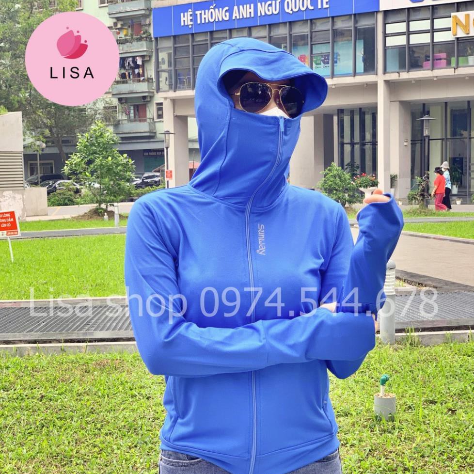 Áo khoác chống nắng nữ dáng ngắn vải hạt cườm làm mát tuyệt đối, chống nắng UPF50+ Lisa, M40