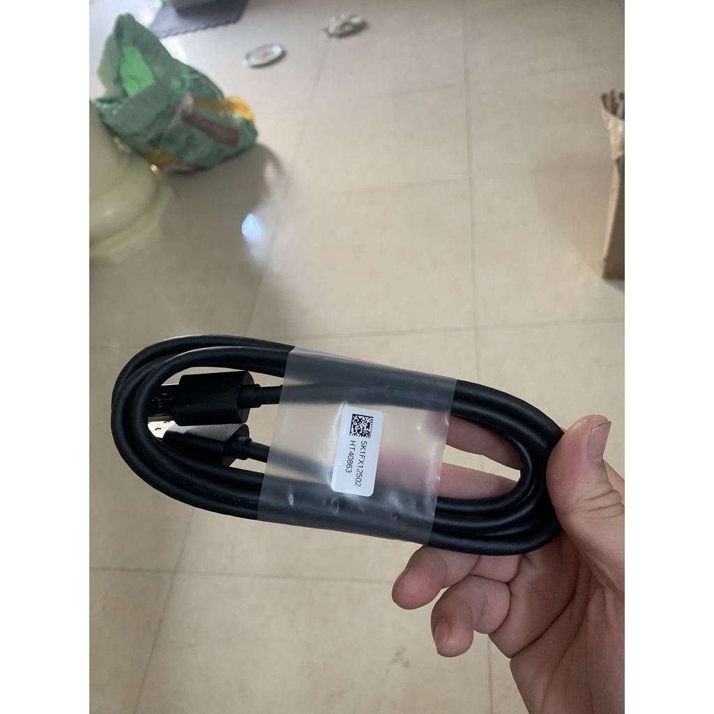 Dây cáp Displayport zin Cáp DP zin hàng bóc máy Dell chuẩn hỗ trợ độ phân giải HD, Full HD, 2K, 4K