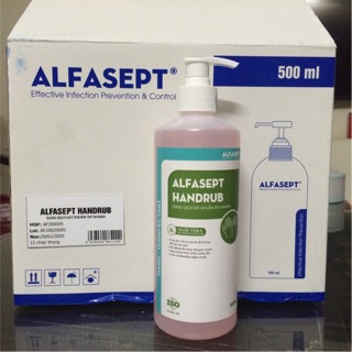 (Xả hàng nhà máy) Alfasept Handrub - Dung dịch sát khuẩn tay nhanh