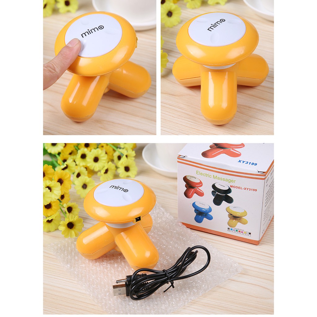 (FREESHIP) Máy Massage Trị Liệu Mini 03 Chân Mimo Nhỏ Gọn (BẢN LẺ GIÁ SỈ)