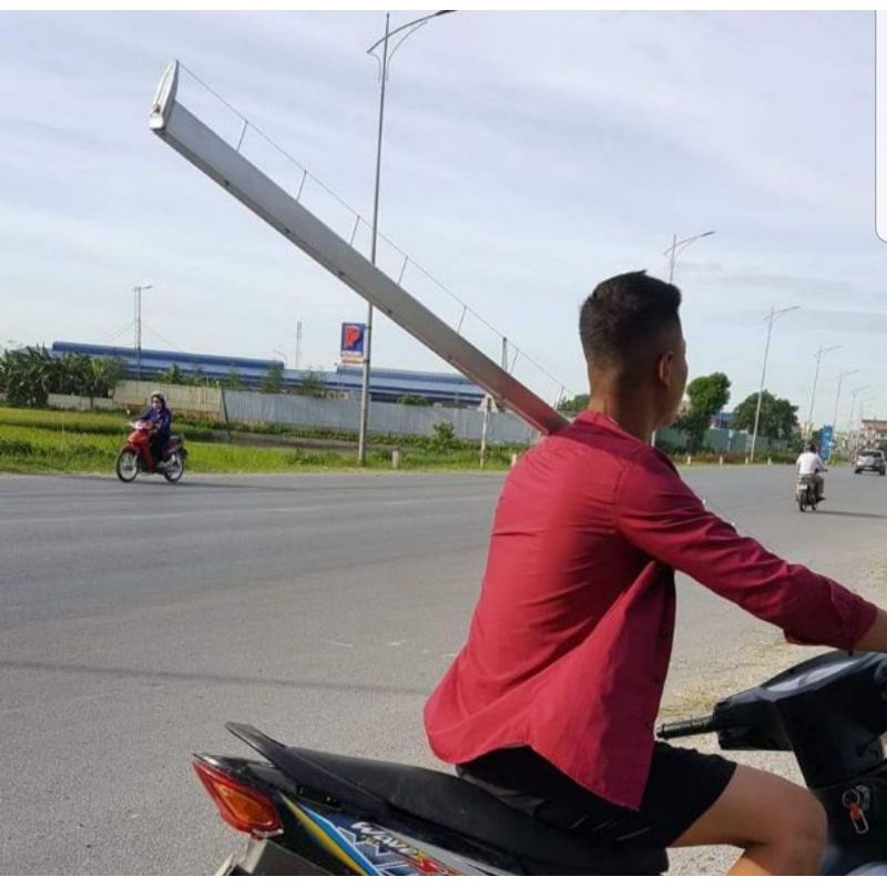 Thước dây gạt vữa thông minh dài 1m5